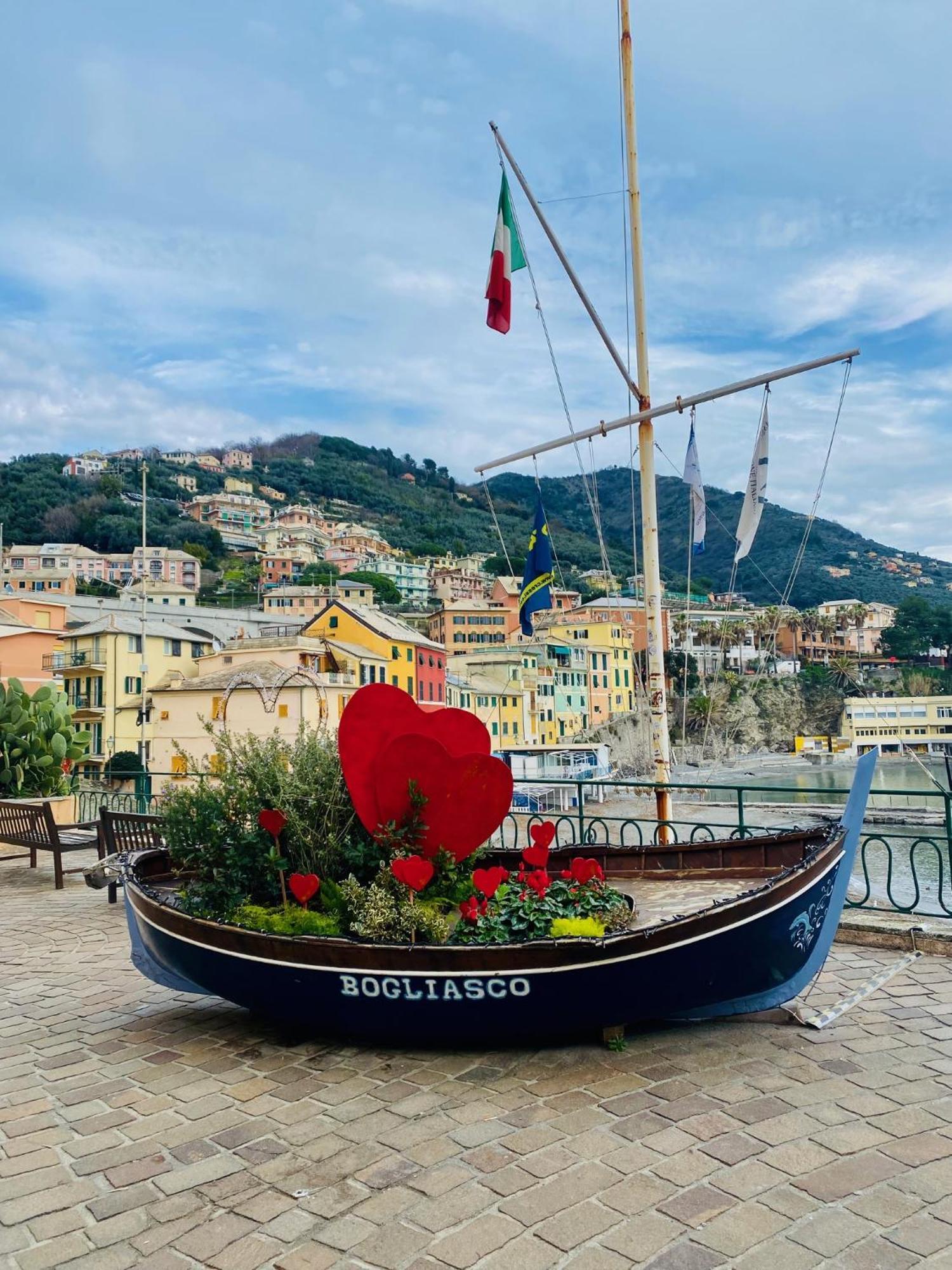 Cav Gli Ulivi Di Bogliasco Villa Eksteriør bilde